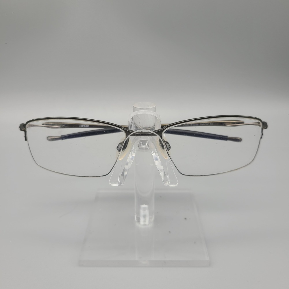 Oakley Lizard Pewter Titanium Eyeglasses Frames OX5113-0256 56-18 135 Mens